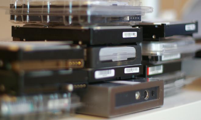 CD and hard drive